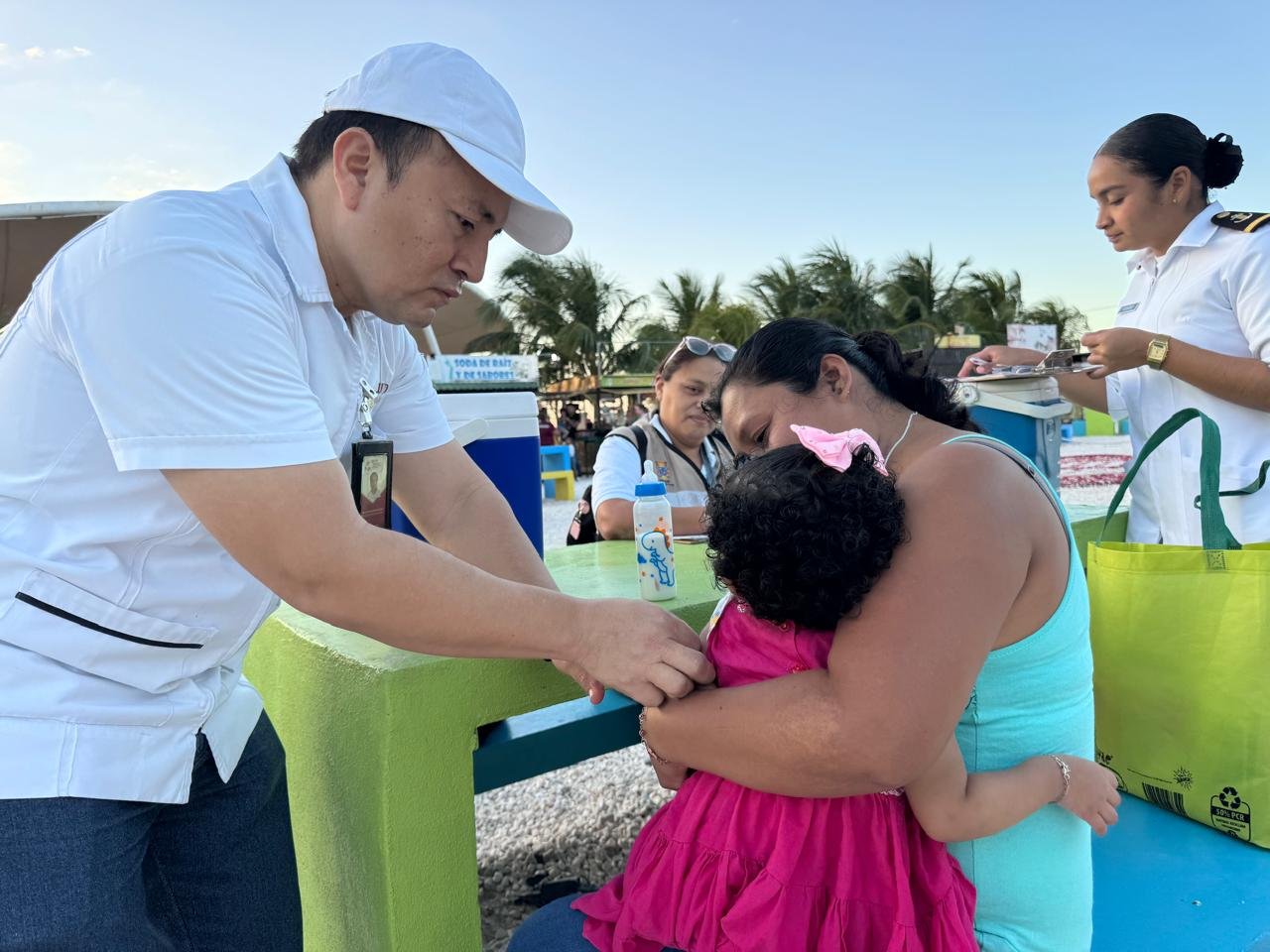 Vacunación en Ciudad del Carmen