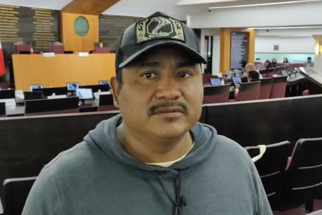 Benjamín Ye Acosta, denunció la situación de riesgo en Suc-Tuc - Carxcter Campeche