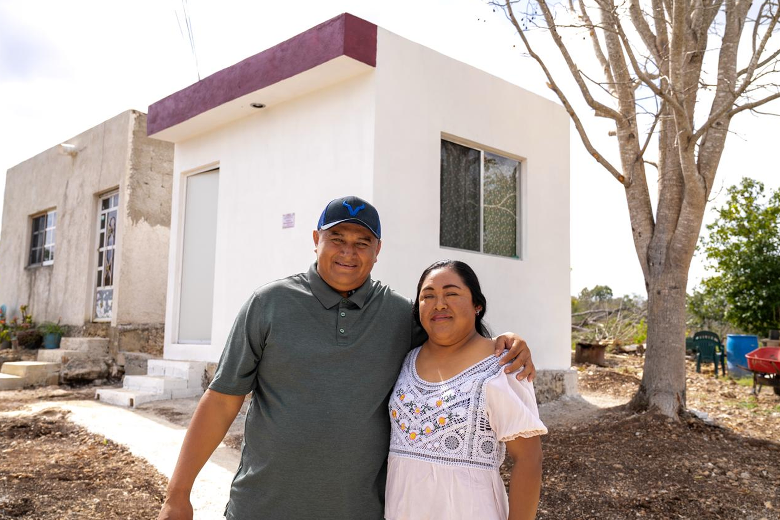 Fortalecen la vivienda de pobladores de Ich-Ek - Carxcter Campeche