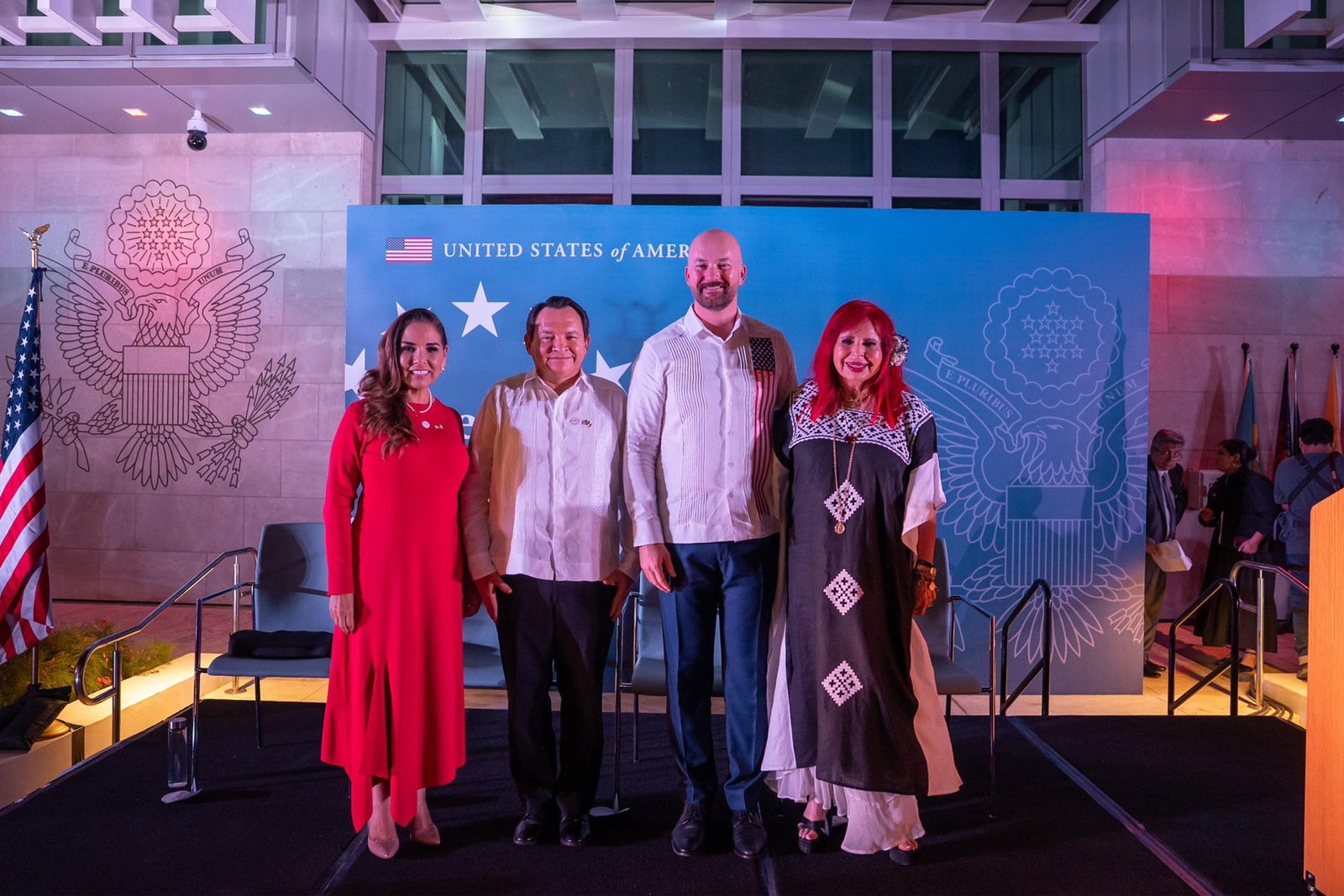 Histórica celebración de la Independencia de EE UU en Mérida - Carxcter Campeche