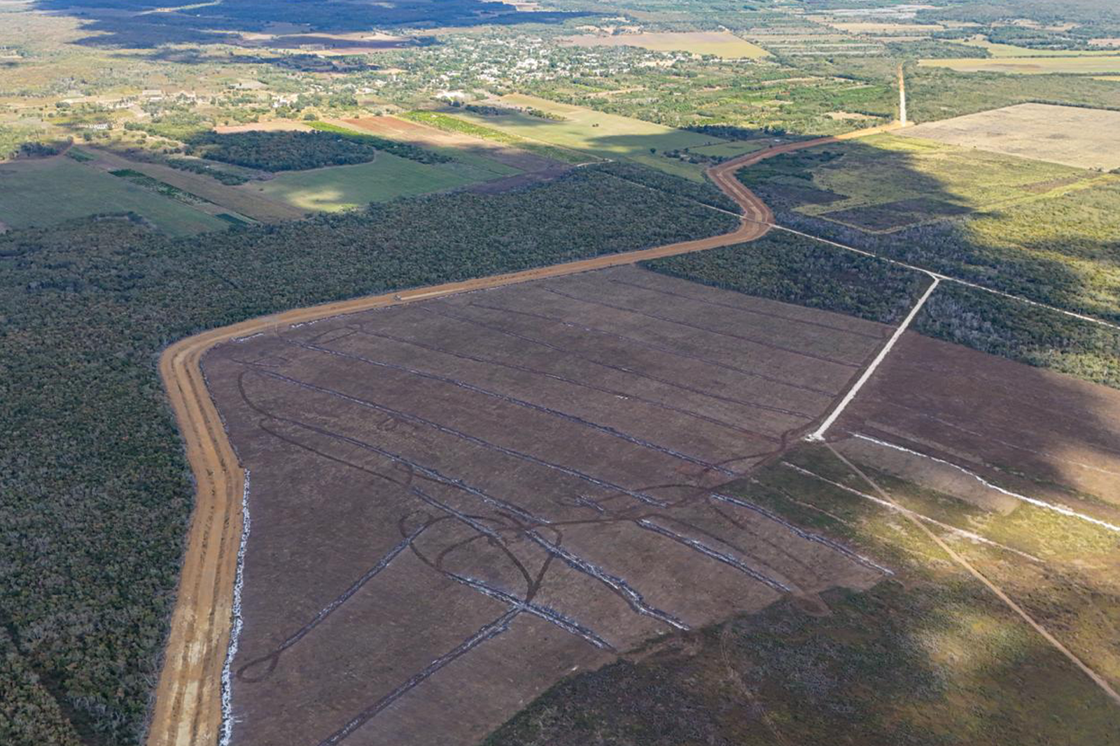 Infraestructura hidráulica protege al campo en Tikinmul - Carxcter Campeche