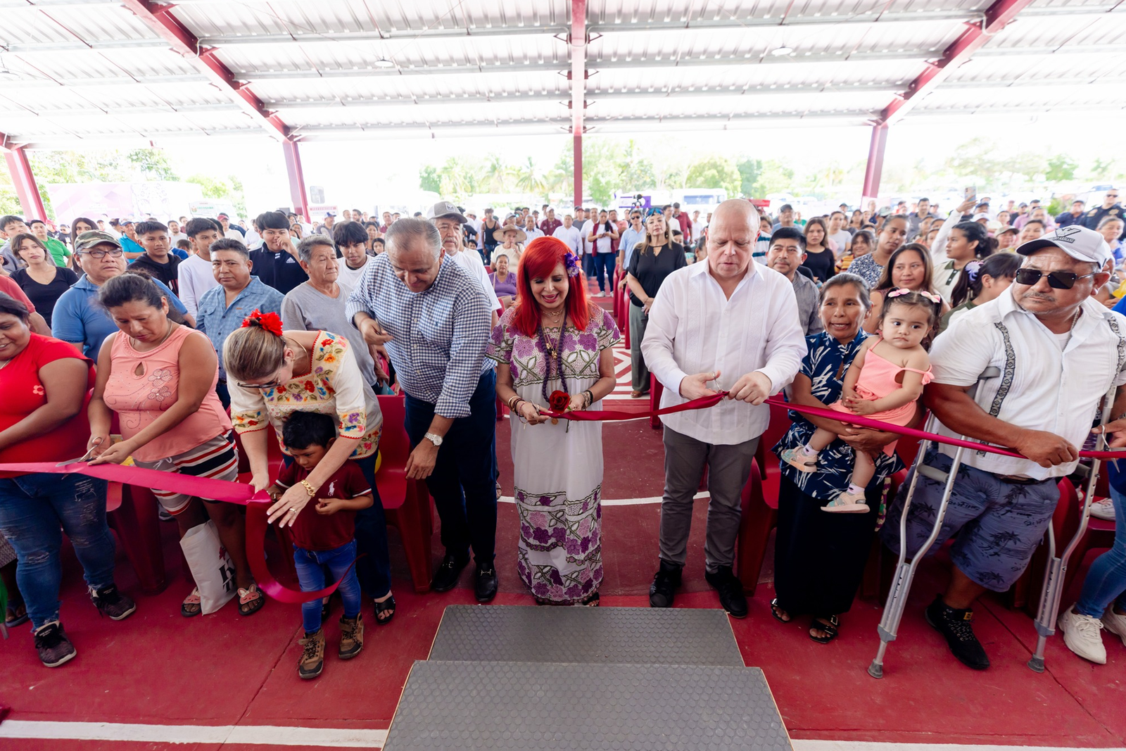 Layda Sansores entrega obras de infraestructura por 49.8 mdp en Escárcega - Carxcter Campeche