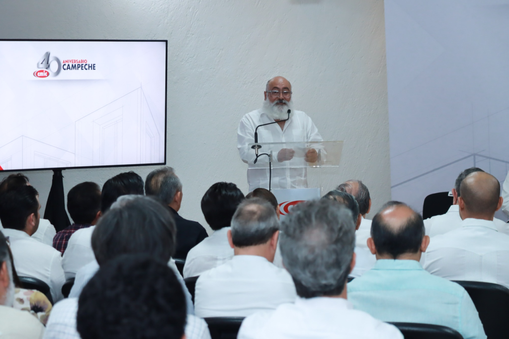 Jorge Manuel Gordillo Corral presidente de la CMIC Campeche - Carxcter Campeche