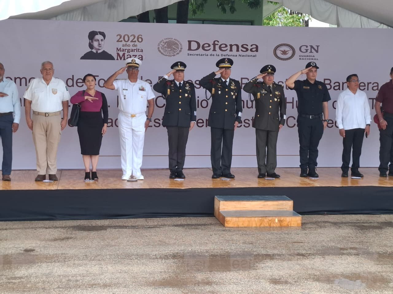 Nombramiento del General Brigadier Claudio Edmundo Huizar de la Torre como nuevo coordinador estatal de la GN