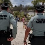 Elementos de la Guardia Nacional se sumaron a la vigilancia que el Estado brinda en Semana Santa para dar seguridad a campechanos y turistas