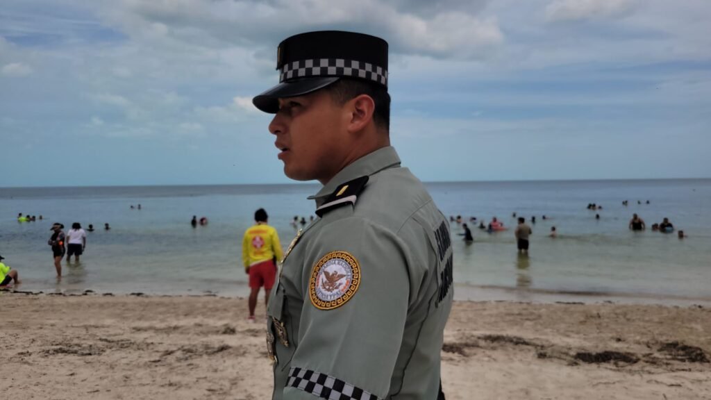 El subteniente César Gibrán Morales Escobar informó que la GN cuenta con una fuerza operativa de aproximadamente 800 elementos distribuidos en el estado de Campeche