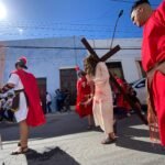 El Viacrucis se vivió en varias partes de la capital campechana como en el barrio de Santa Ana y en el Centro Hostórico