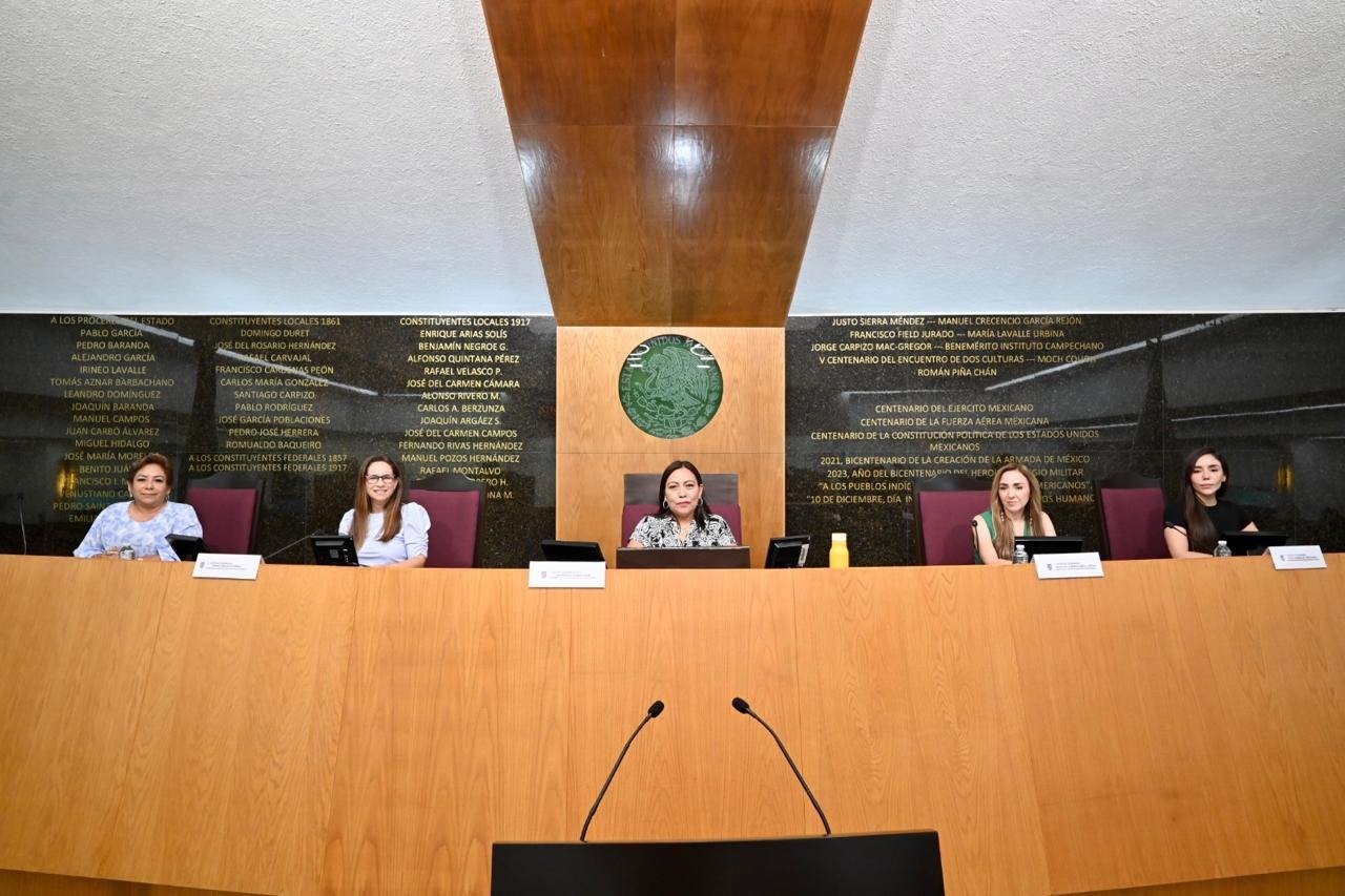 La 65 Legislatura del Congreso del Estado de Campeche avalaron diversos dictámenes de gran impacto social