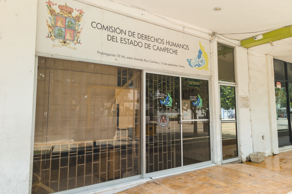 Oficinas de la Codhecam en Campeche - Carxcter Campeche