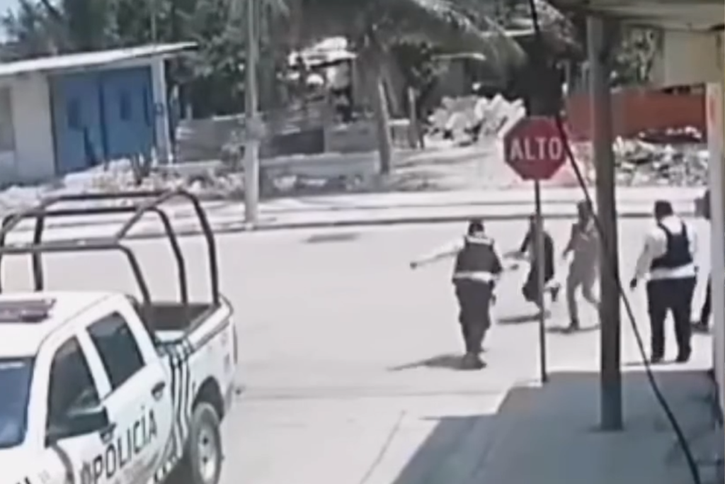 Policia de Campeche disparó contra una persona en Carmen - Carxcter Campeche