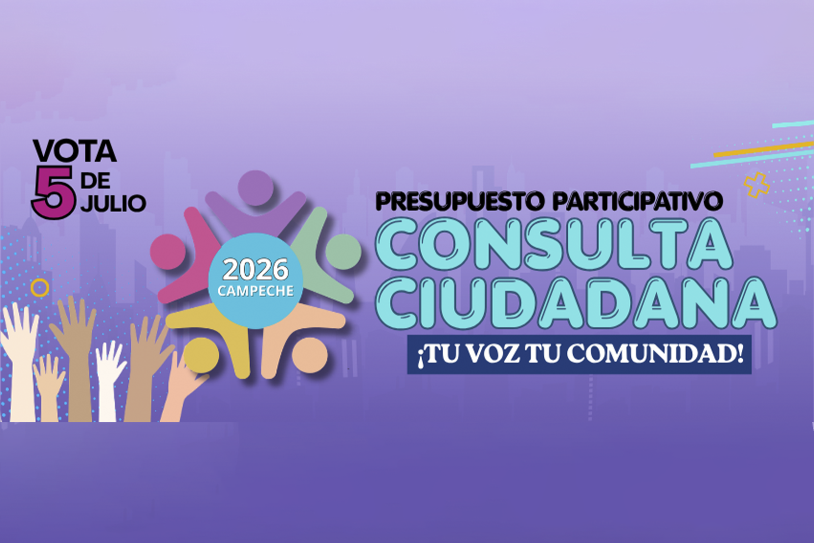 Histórica Consulta Ciudadana pese a recorte presupuestal - Carxcter Campeche