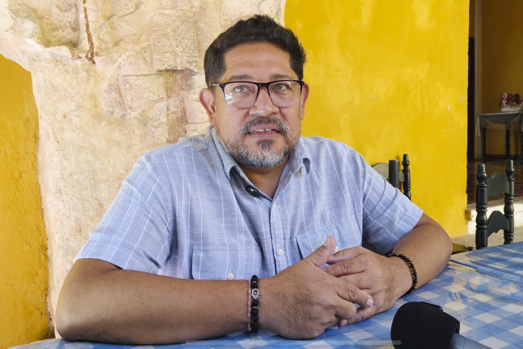 Jorge Alberto San Miguel Montero, jefe del Área Jurídica del INAH Campeche - Carxcter Campeche