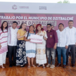 Layda Sansores impulsa la transformación de Dzitbalché - Carxcter Campeche