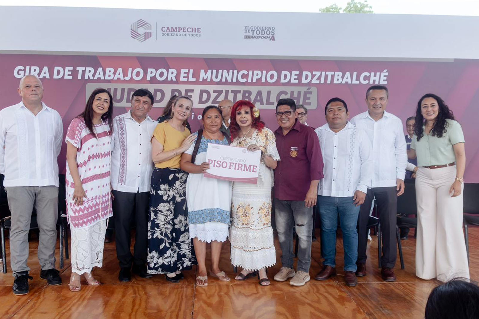 Layda Sansores impulsa la transformación de Dzitbalché - Carxcter Campeche