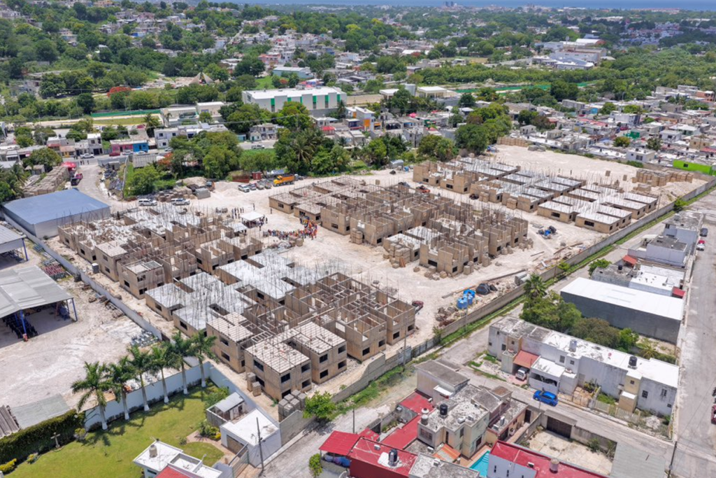 Vivienda del Bienestar no se detiene en Campeche - Carxcter Campeche