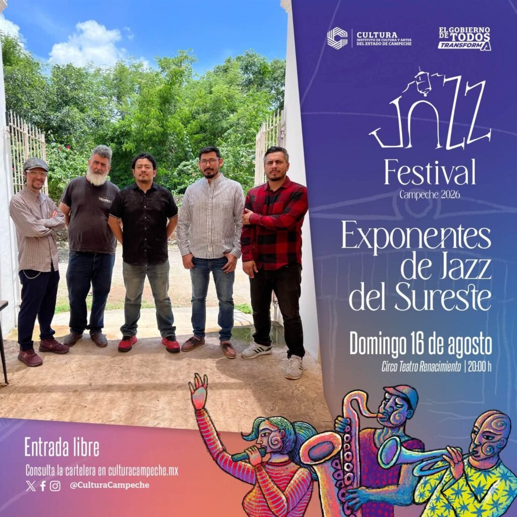 Festival de Jazz Campeche 2026 - Carxcter Campeche