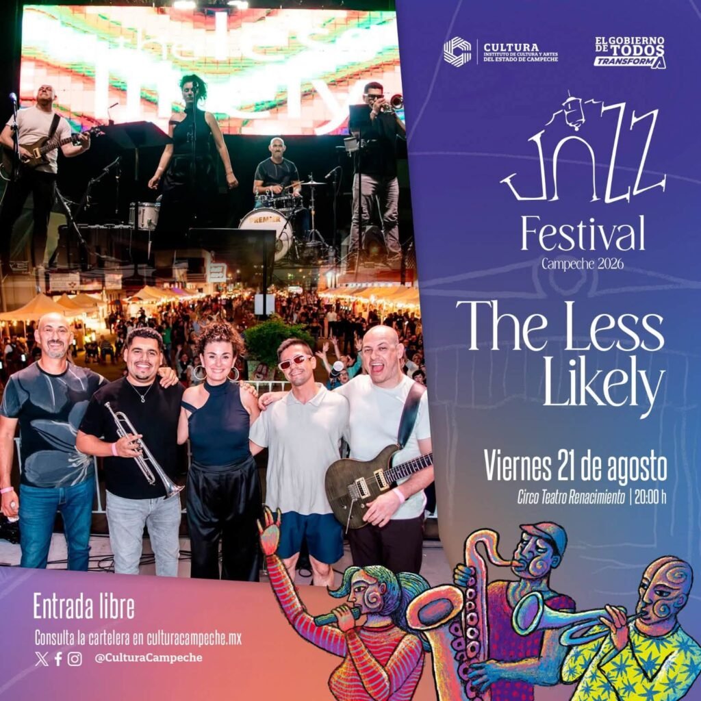 Festival de Jazz Campeche 2026 - Carxcter Campeche