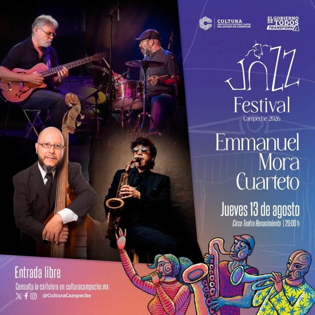Festival de Jazz Campeche 2026 - Carxcter Campeche