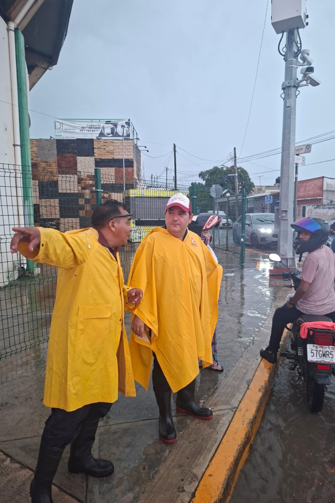 Ánuar Dáger titular de la SEPROCICAM coordinó labores de atención ante las lluvias - Carxcter Campeche