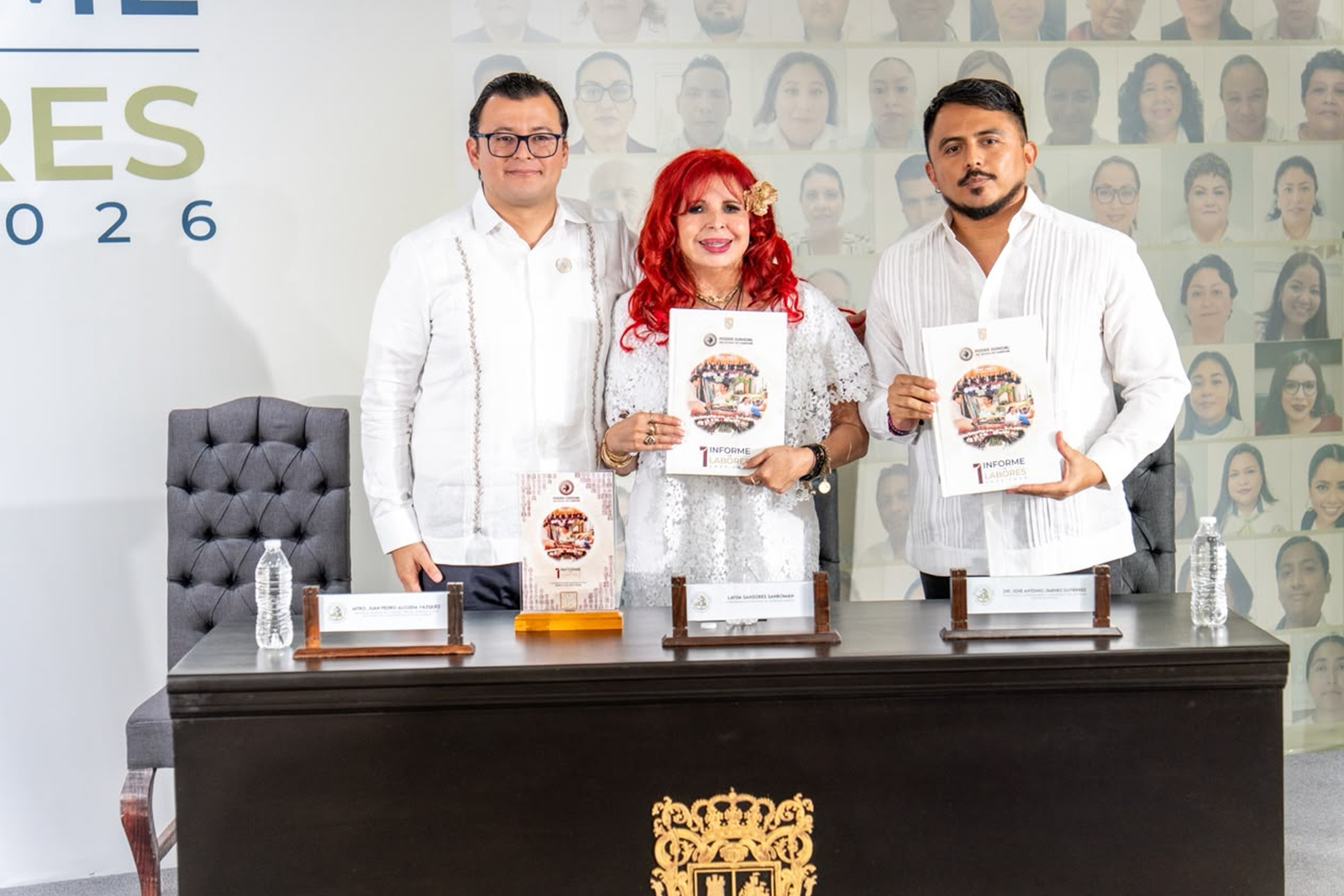 Primer Informe Legislativo para fortalecer la Justicia: Alcudia - Carxcter Campeche
