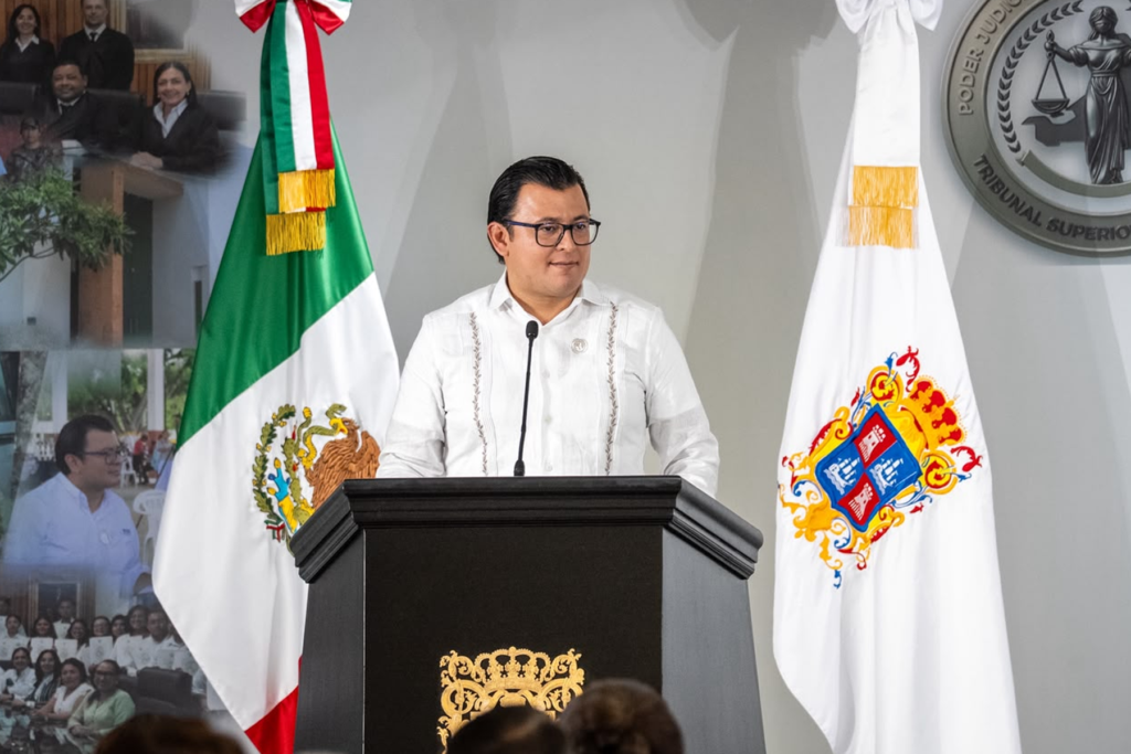 Juan Pedro Alcudia, presidente del Tribunal Superior de Justicia de Campeche - Carxcter Noticias