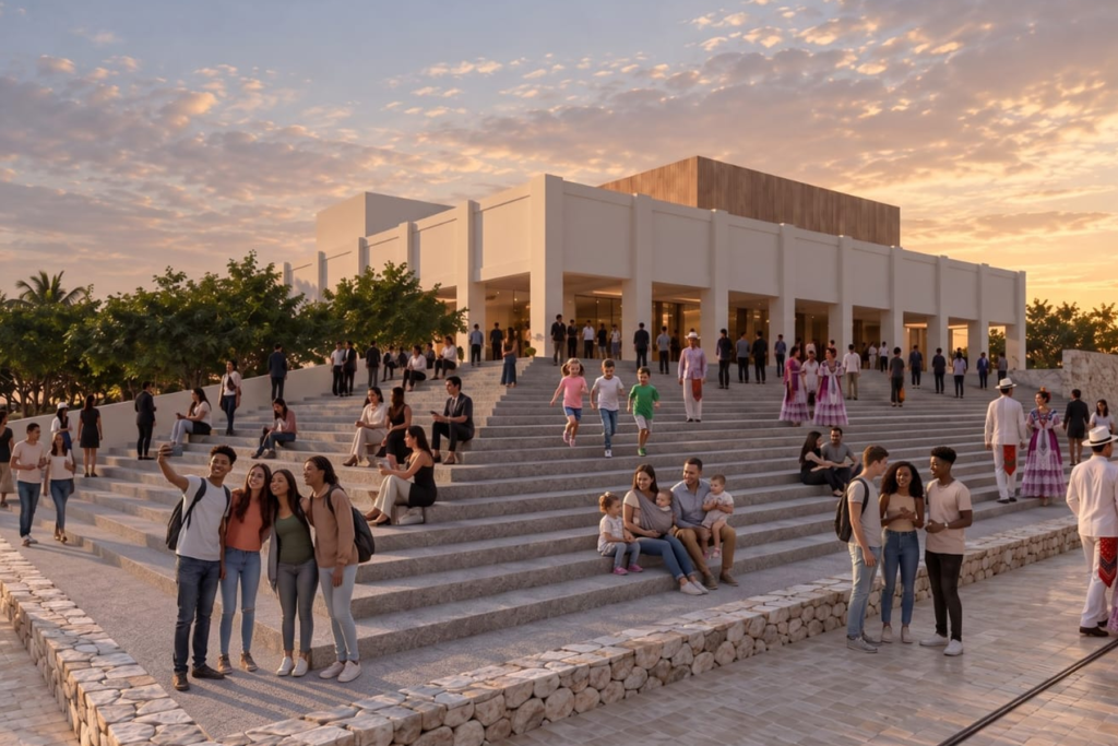 Otra vista del Centro Cultural Escénico de Campeche - Carxcter Campeche