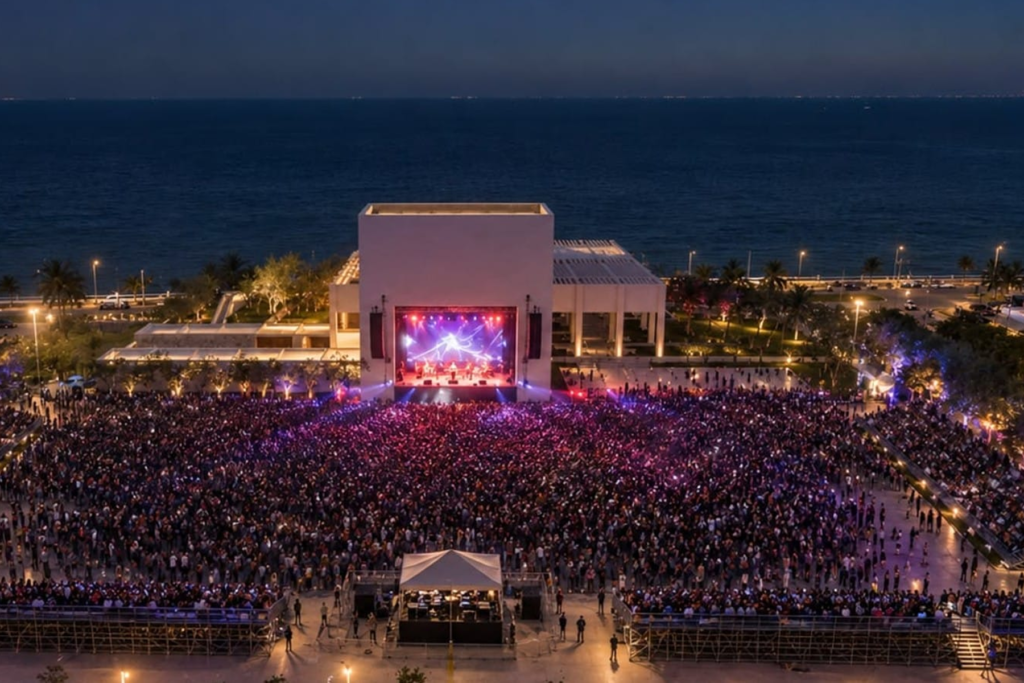 El gran Foro Ah Kim Pech, albergará conciertos - Carxcter Campeche