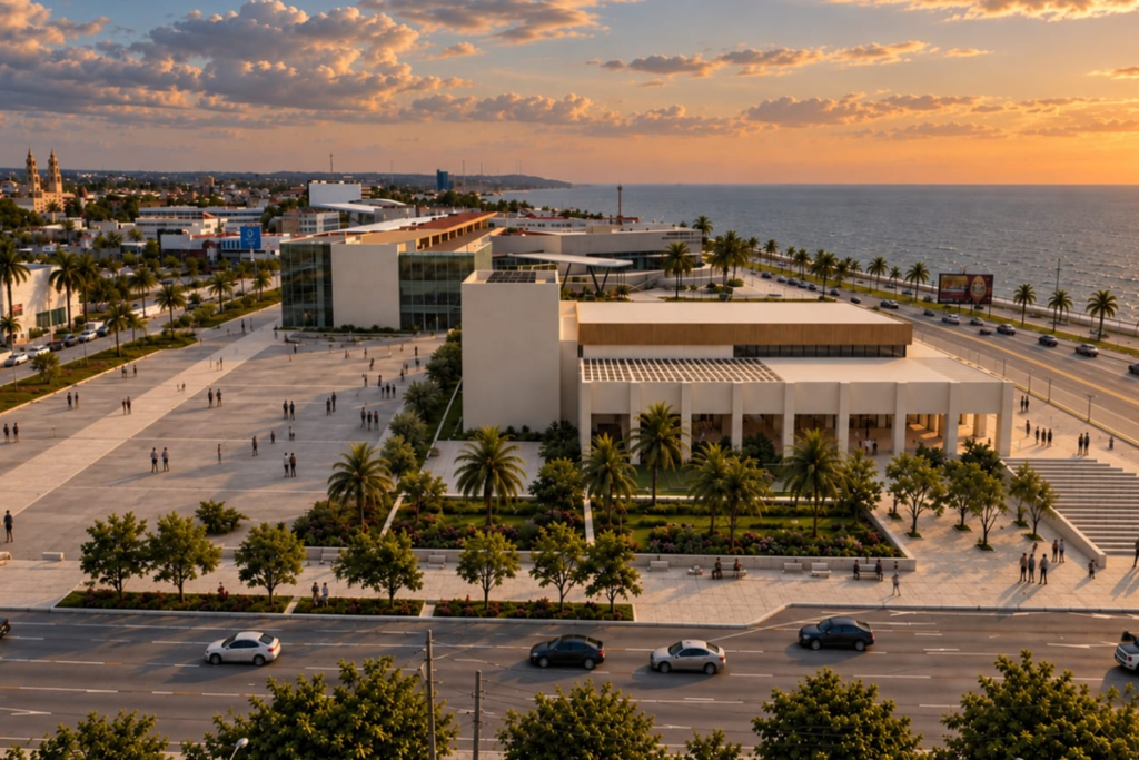 Este es el Centro Cultural que construirá el Gobierno de Campeche - Carxcter Campeche