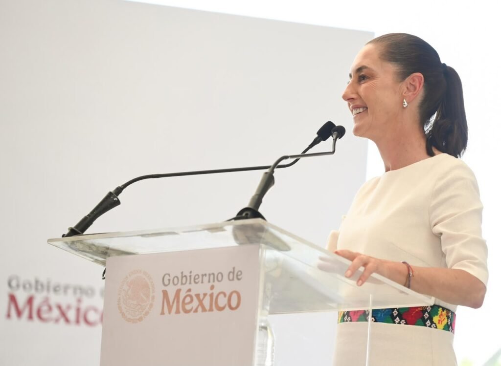 Tabasco tiene un gobernador de 10, afirma la primera mandataria del país